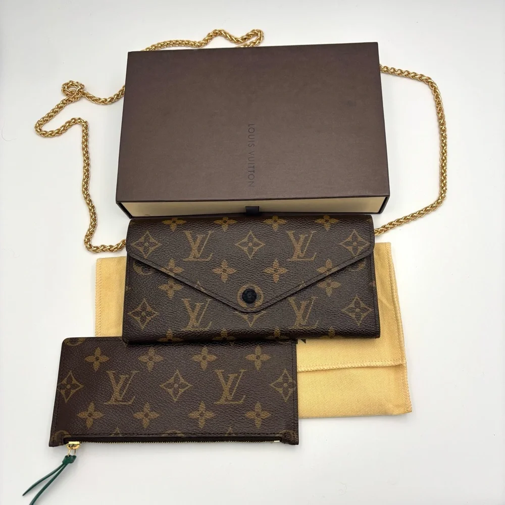 Louis Vuitton Brown Monogram Wallet